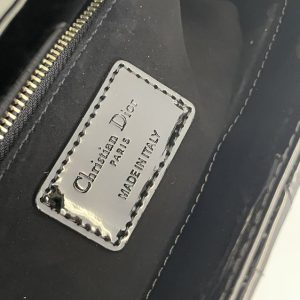 Replica Lady Dior Mini Black Patent - elite superclone designer purse