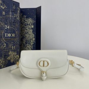 Replica Dior Bobby East-West White 1 Replica Dior Bobby East-West White - realistic designer-inspired fake bag