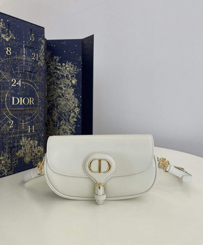 Replica Dior Bobby East-West White 1 Replica Dior Bobby East-West White - realistic designer-inspired fake bag