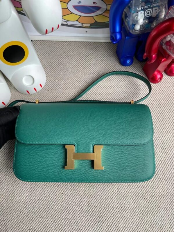 Replica Hermes Constance 26cm Green 1 Replica Hermes Constance 26cm Green - high-end fake designer purse