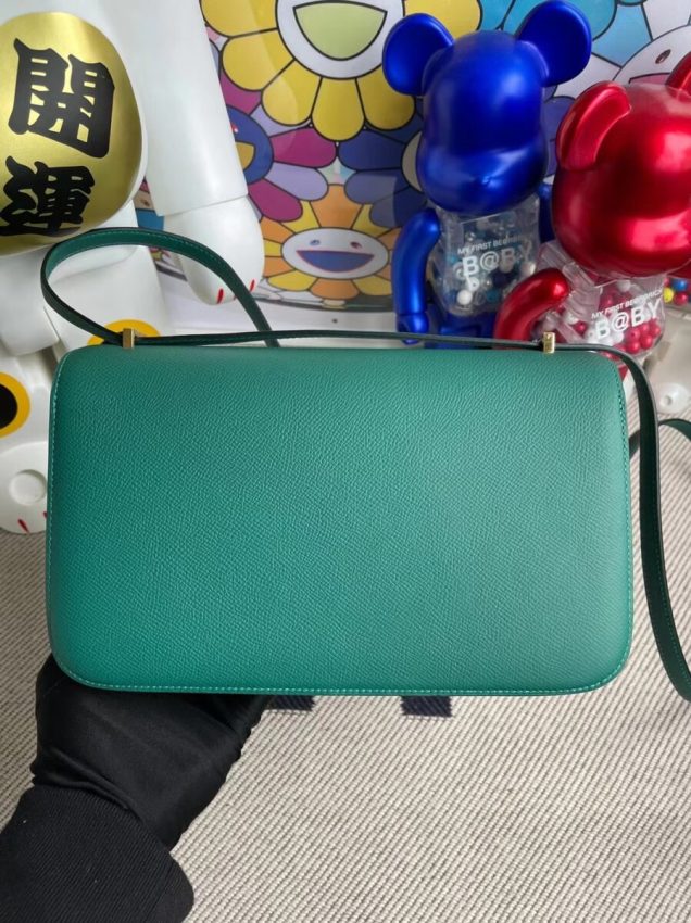 Replica Hermes Constance 26cm Green 3 Replica Hermes Constance 26cm Green - high-end fake designer purse