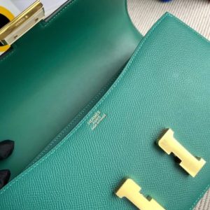 Replica Hermes Constance 26cm Green 4 Replica Hermes Constance 26cm Green - top-tier luxury replica shoulder bag