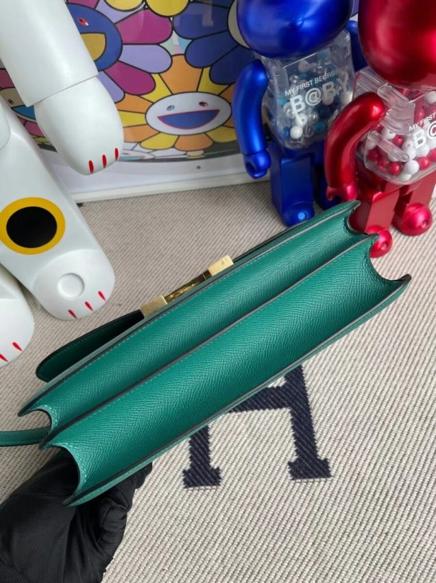 Replica Hermes Constance 26cm Green 5 Replica Hermes Constance 26cm Green - premium 1:1 fake handbag model