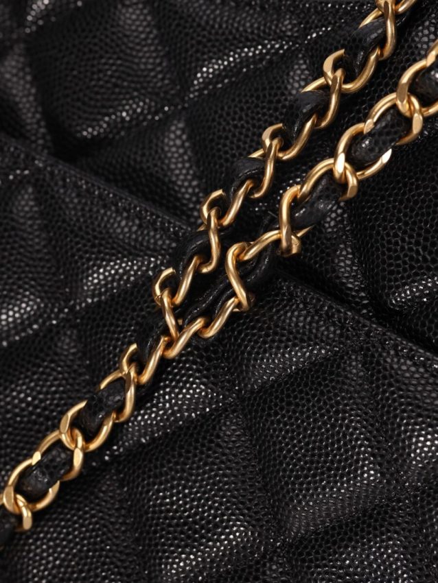 Replica CHANEL Hobo Medium Black 7 Replica CHANEL Hobo Medium Black - high-accuracy replica luxury purse