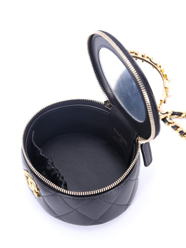 Replica CHANEL 23B Pearl Cylinder 8 Replica CHANEL 23B Pearl Cylinder - 1:1 designer replica handbag