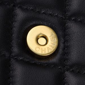 Replica CHANEL 23B Pearl Black Handle Bag 7 Replica CHANEL 23B Pearl Black Handle Bag - premium 1:1 fake handbag model
