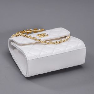 Replica CHANEL 23B Pearl White Handle Bag 3 Replica CHANEL 23B Pearl White Handle Bag - high-quality designer bag clone