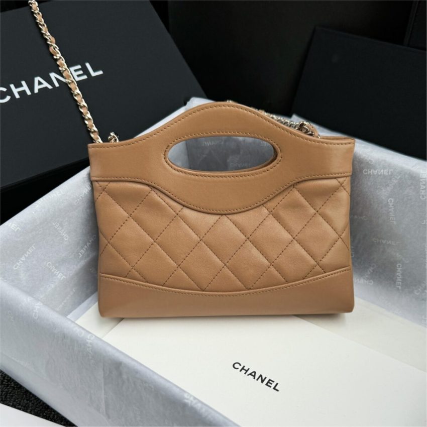 Replica CHANEL 24s Mini Horizontal Milk Tea 2 Replica CHANEL 24s Mini Horizontal Milk Tea - near-authentic luxury replica handbag