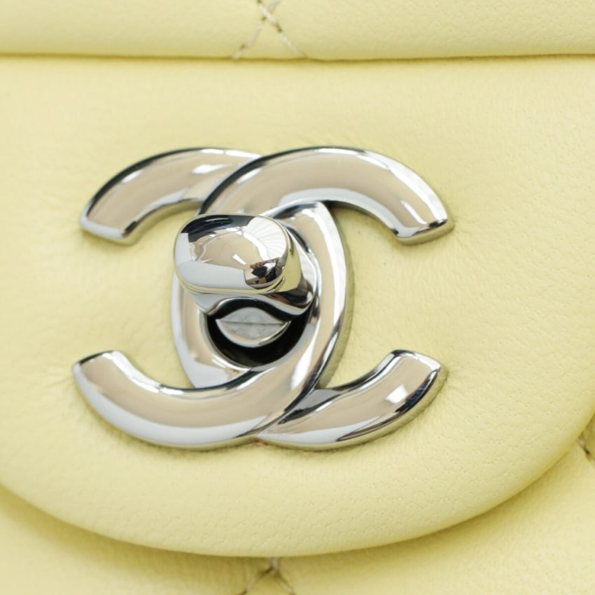 Replica CHANEL Classic Flap 25cm Yellow 5 Replica CHANEL Classic Flap 25cm Yellow - top-rated replica designer bag