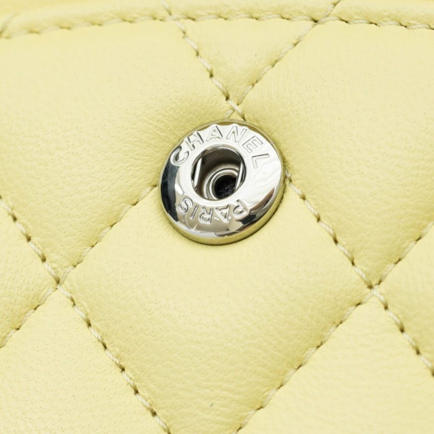 Replica CHANEL Classic Flap 25cm Yellow 8 Replica CHANEL Classic Flap 25cm Yellow - best quality luxury bag dupe