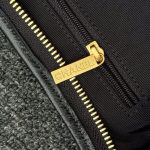 Replica CHANEL 24a Hobo Large Black 4 Replica CHANEL 24a Hobo Large Black - top-tier luxury replica shoulder bag