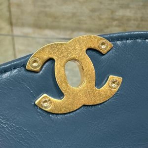 Replica CHANEL 23k Kelly Grey-Blue 3 Replica CHANEL 23k Kelly Grey-Blue - 1:1 designer replica handbag