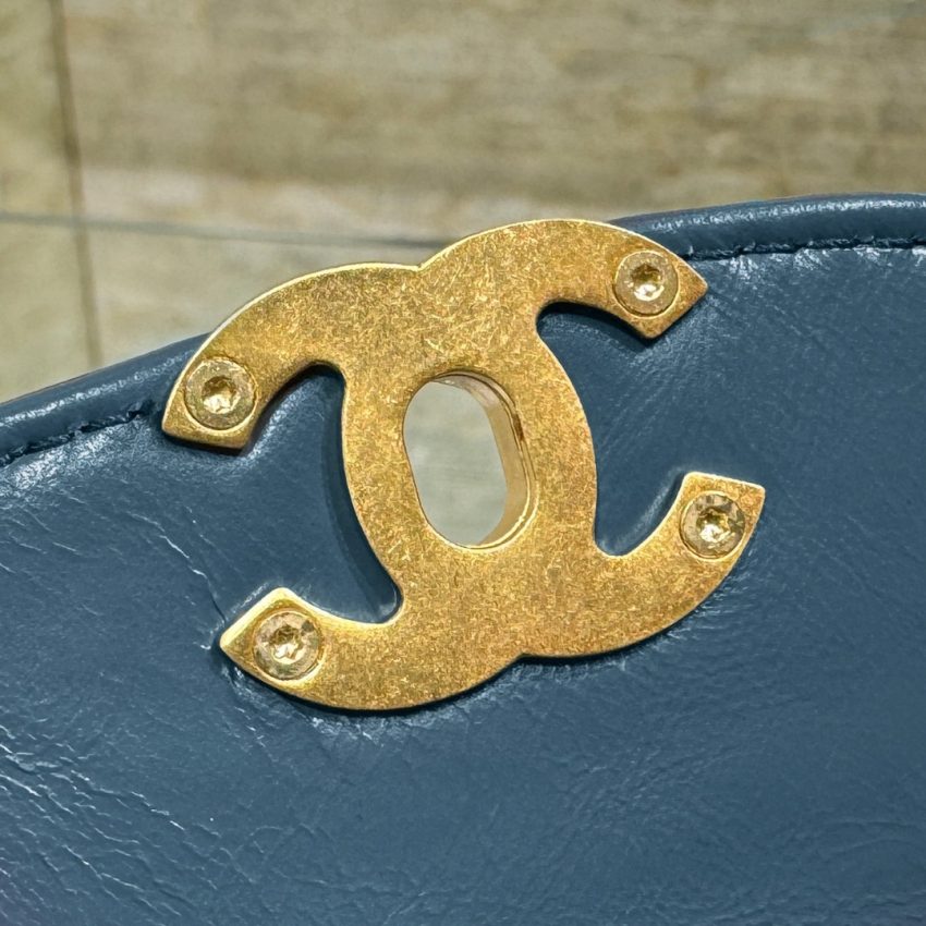 Replica CHANEL 23k Kelly Grey-Blue 3 Replica CHANEL 23k Kelly Grey-Blue - 1:1 designer replica handbag