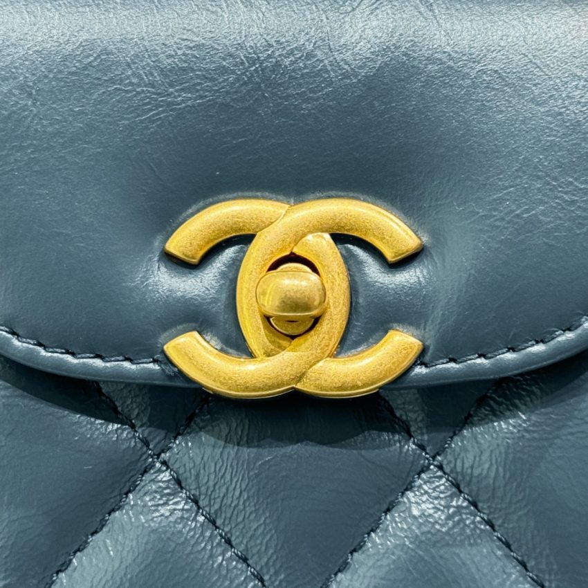 Replica CHANEL 23k Kelly Grey-Blue 4 Replica CHANEL 23k Kelly Grey-Blue - ultra-realistic fake designer tote