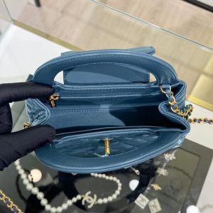 Replica CHANEL 23k Kelly Grey-Blue 5 Replica CHANEL 23k Kelly Grey-Blue - best quality luxury bag dupe