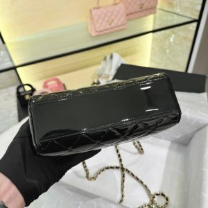 Replica CHANEL 23 Patent Box Bag 4 Replica CHANEL 23 Patent Box Bag - premium-grade designer purse dupe