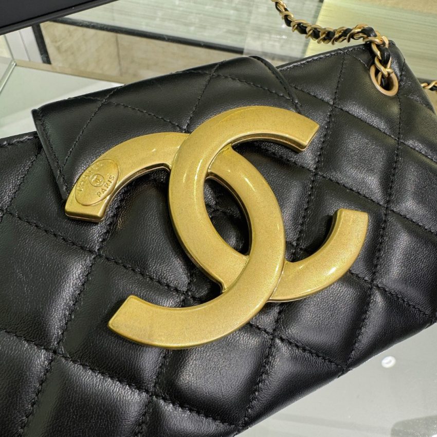 Replica CHANEL 24c Baguette Bag Black 6 Replica CHANEL 24c Baguette Bag Black - best quality luxury bag dupe