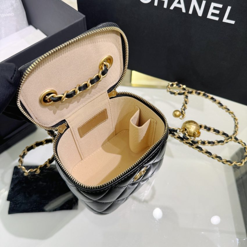 Replica CHANEL 23P Lipstick Ball Black 3 Replica CHANEL 23P Lipstick Ball Black - ultra-realistic fake designer tote