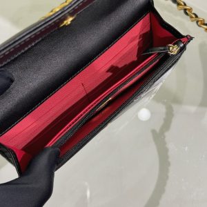 Replica CHANEL 19 Wallet on Chain Black 7 Replica CHANEL 19 Wallet on Chain Black - elite superclone designer purse