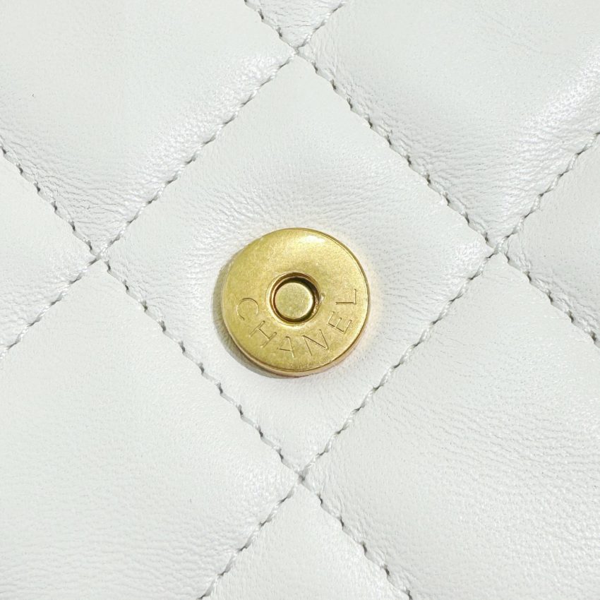 Replica CHANEL 24c Baguette Bag White 7 Replica CHANEL 24c Baguette Bag White - top-tier luxury replica shoulder bag