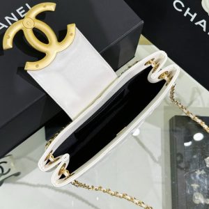 Replica CHANEL 24c Baguette Bag White 12 Replica CHANEL 24c Baguette Bag White - authentic-look luxury purse replica