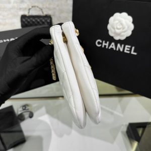 Replica CHANEL 24c Round Shoulder Bag White 4 Replica CHANEL 24c Round Shoulder Bag White - top-rated replica designer bag