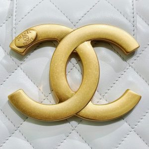 Replica CHANEL 24c Round Shoulder Bag White 5 Replica CHANEL 24c Round Shoulder Bag White - high-quality designer bag clone