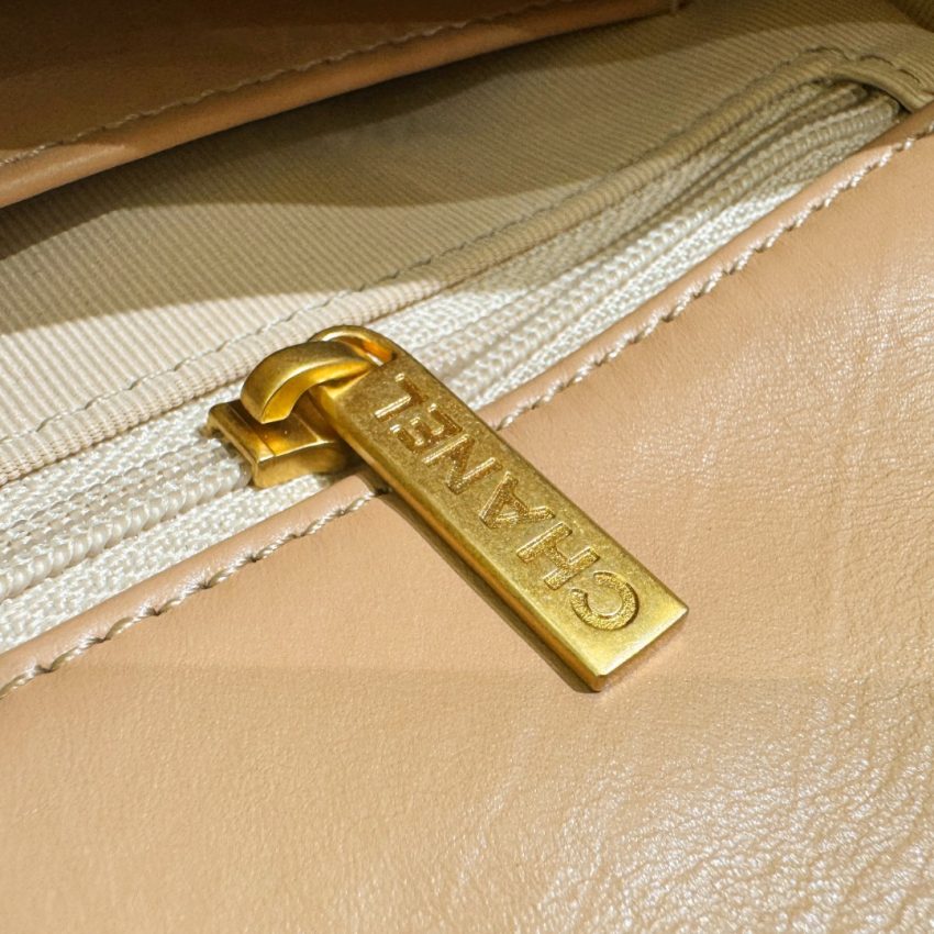 Replica CHANEL 19 Mini Flap Caramel Bag - top-rated replica designer bag