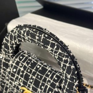 Replica CHANEL 23k Kelly Wool - high-accuracy replica luxury purse