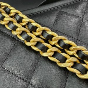Replica CHANEL 24s Hobo Black 4 Replica CHANEL 24s Hobo Black - best quality luxury bag dupe