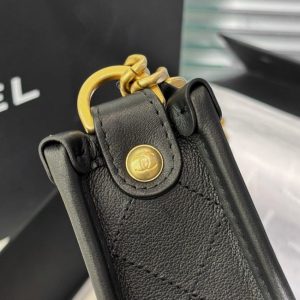 Replica CHANEL 24s Hobo Black 9 Replica CHANEL 24s Hobo Black - high-end fake designer purse