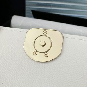 Replica CHANEL 23P Kelly Handle White 9 Replica CHANEL 23P Kelly Handle White - top-tier luxury replica shoulder bag