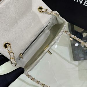 Replica CHANEL Classic Flap 20cm Gray 5 Replica CHANEL Classic Flap 20cm Gray - high-end fake designer purse