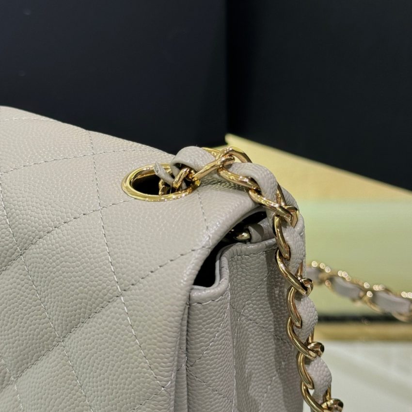 Replica CHANEL Classic Flap 20cm Gray 7 Replica CHANEL Classic Flap 20cm Gray - best-selling designer handbag dupe