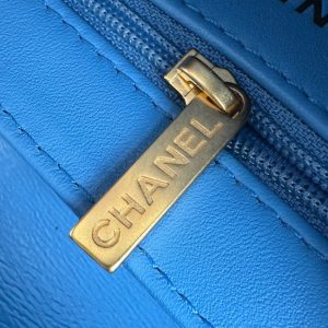 Replica CHANEL 23k Kelly Sky Blue 6 Replica CHANEL 23k Kelly Sky Blue - authentic-look luxury purse replica