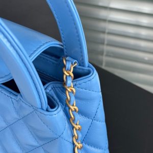Replica CHANEL 23k Kelly Sky Blue 5 Replica CHANEL 23k Kelly Sky Blue - premium 1:1 fake handbag model