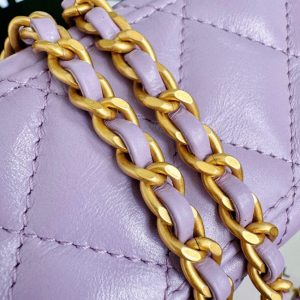 Replica CHANEL 23k Kelly Purple 5 Replica CHANEL 23k Kelly Purple - authentic-look luxury purse replica