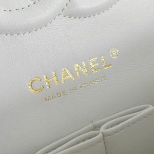 Replica CHANEL Classic Flap 25cm White 5 Replica CHANEL Classic Flap 25cm White - best-selling designer handbag dupe