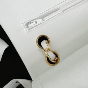Replica CHANEL Classic Flap 25cm White 9 Replica CHANEL Classic Flap 25cm White - elite superclone designer purse