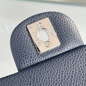 Replica CHANEL Classic Flap 25cm Dark Blue 8 Replica CHANEL Classic Flap 25cm Dark Blue - 1:1 designer replica handbag