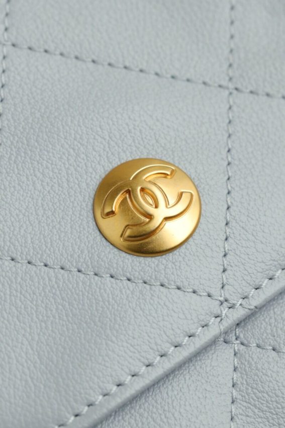 Replica CHANEL 24p Postman Small Light Blue 6 Replica CHANEL 24p Postman Small Light Blue - near-authentic luxury replica handbag