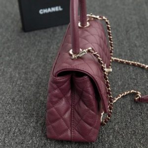 Replica CHANEL 23P Coco Burgundy 3 Replica CHANEL 23P Coco Burgundy - high-quality designer bag clone