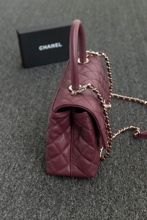Replica CHANEL 23P Coco Burgundy 3 Replica CHANEL 23P Coco Burgundy - high-quality designer bag clone