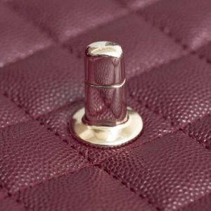 Replica CHANEL 23P Coco Burgundy 7 Replica CHANEL 23P Coco Burgundy - best quality luxury bag dupe