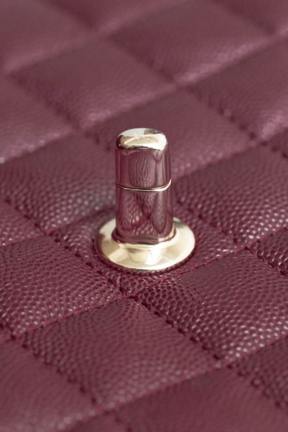 Replica CHANEL 23P Coco Burgundy 7 Replica CHANEL 23P Coco Burgundy - best quality luxury bag dupe
