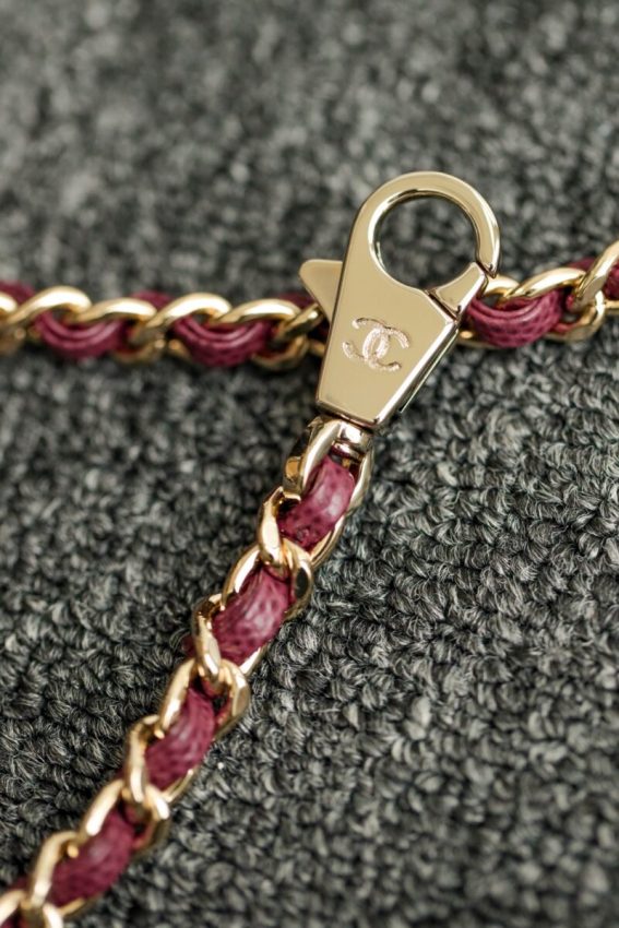 Replica CHANEL 23P Coco Burgundy 13 Replica CHANEL 23P Coco Burgundy - best quality luxury bag dupe