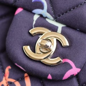 Replica CHANEL 24s Graffiti Classic Flap Mini 8 Replica CHANEL 24s Graffiti Classic Flap Mini - realistic designer-inspired fake bag