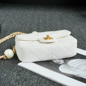Replica CHANEL CF Double Pearl White 10 Replica CHANEL CF Double Pearl White - 1:1 designer replica handbag