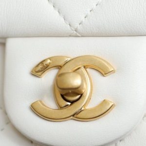 Replica CHANEL CF Double Pearl White 5 Replica CHANEL CF Double Pearl White - 1:1 designer replica handbag