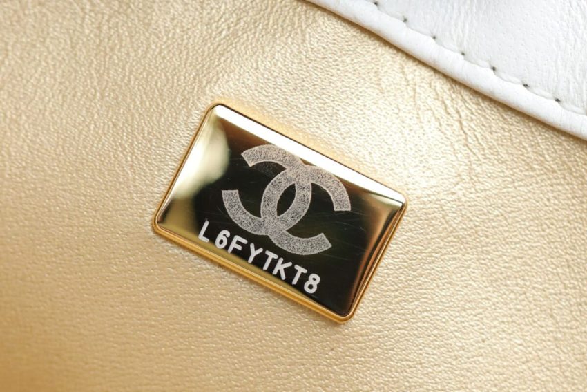 Replica CHANEL CF Double Pearl White 4 Replica CHANEL CF Double Pearl White - realistic designer-inspired fake bag